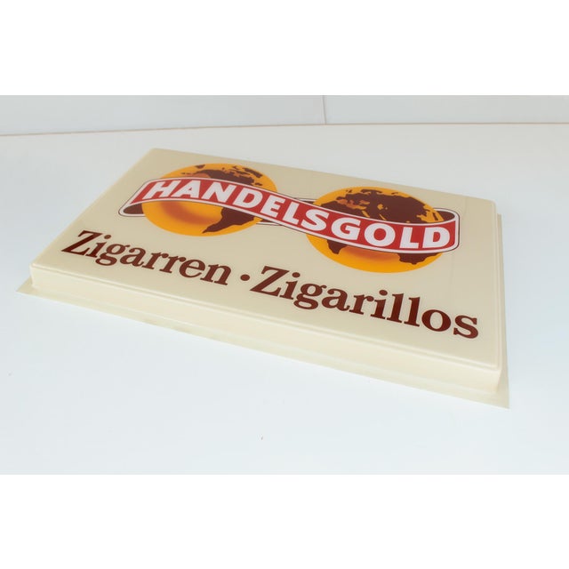 1970s Handelsgold Cigars Display Neon Sign, 1970s For Sale - Image 5 of 18