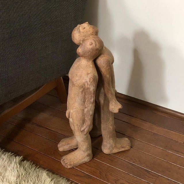 Ceramic "Star Gazers" Earthenware Sculpture For Sale - Image 7 of 7