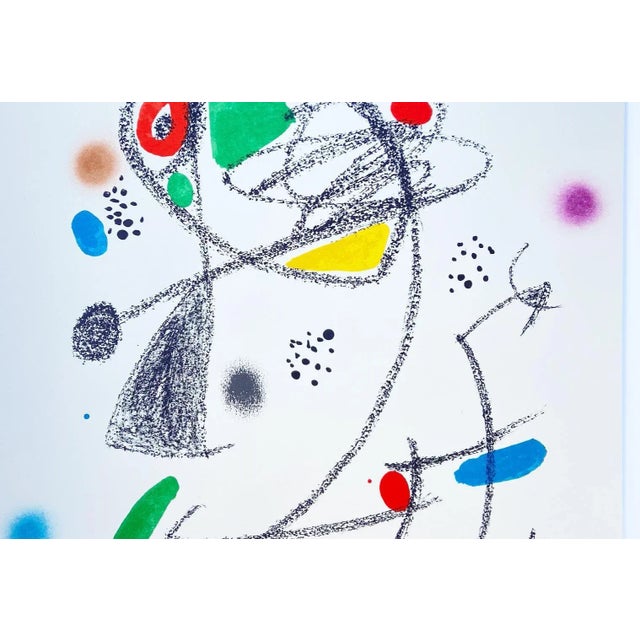 1970s Joan Miró, Maravillas con variaciones No.4, 1975, Lithograph For Sale - Image 5 of 6