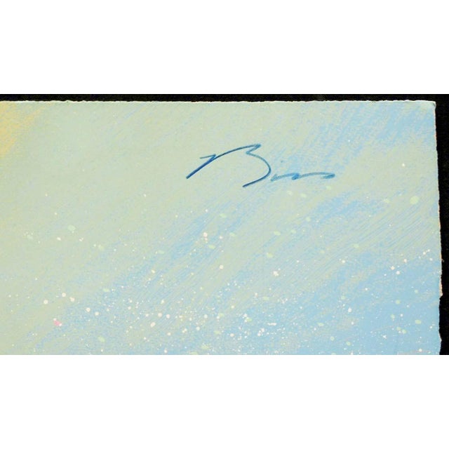 "Late Winter Pass" by Earl Biss Original Limited Edition Serigraph on paper Hand signed by the artist Art Size: 23" x...