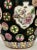 Early 20th Century Vintage Chinese Famille Noire Porcelain Ovoid Ginger Jar With Lid For Sale - Image 5 of 12