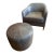 1990s Leather Club Chair and Ottoman From Retired Restoration Hardware Collection For Sale