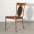 1970's Spotted Bamboo and Wrapped Rattan Iron Side Chair For Sale - Image 10 of 10
