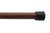 Victorian Floral Embossed Brass Walking Tippling Stick Cane W/Hidden Cork Screw For Sale - Image 11 of 11
