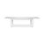 2020s White Italian Draw Leaf Table For Sale - Image 5 of 11