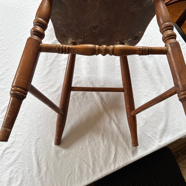 Antique Spindle / WIndsor Style Chair For Sale - Image 10 of 10