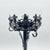 Metal Hand Forged Iron Pedestal Stand 32″ (82cm) Antique Copper Patina Fleur-de-Lis Plant Holder & Pillar Candle Stick Rustic Decor For Sale - Image 7 of 10