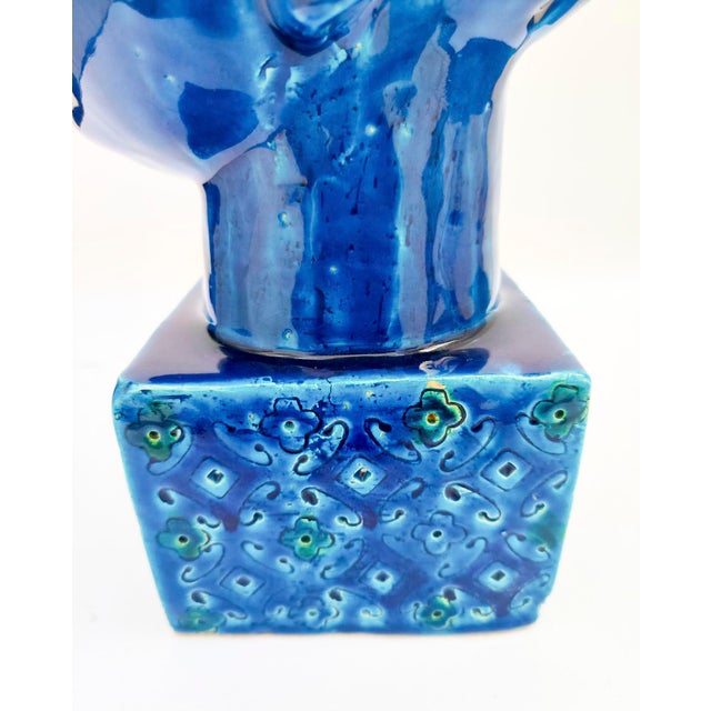 Goddess Kwan Yin Sculpture in Ceramic by Aldo Londi for Bitossi, 1970s For Sale - Image 11 of 13