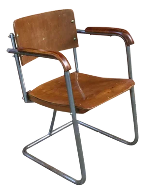 Modernist Armchair in the style of Marcel Breuer, 1930s