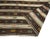 Mid 20th Century Brown & Ivory Vintage Striped Kilim Rug For Sale - Image 5 of 7