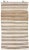 1960s Vintage Turkish Kilim Flatweave Beige Stripes Wool Rug For Sale - Image 10 of 10