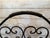 Vintage Wrought Iron Scroll Magazine Rack | Tuscan & Mediterranean Style For Sale In Denver - Image 6 of 12