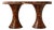 Muller's of Mexico Onyx Double Pedestal Console Table, 1960s For Sale