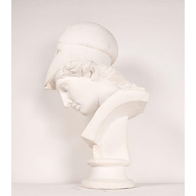 1960s Plaster Bust of Athena by Caproni, u.s.a. Circa 1960 For Sale - Image 5 of 9