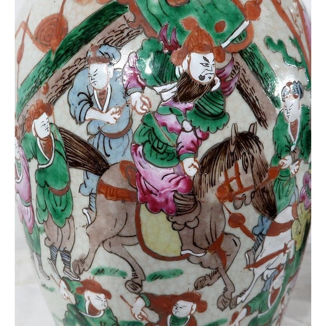 19th Century Chinese Nankin Porcelain Vases, Set of 2 For Sale - Image 13 of 18