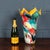 Vintage Italian Hand Blown Millefiori Glass Vase, Murano, 1980s For Sale - Image 3 of 9