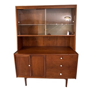 1960s Mid Century Drexel Declaration China Cabinet For Sale