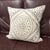 Design Plus Gallery presents a Camille Diamond Medallion Pillow from Serena and Lily. The pillow showcases a neutral woven...
