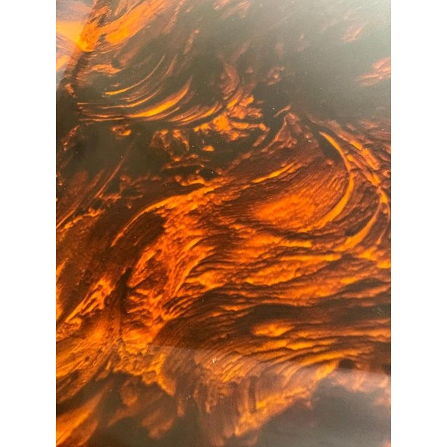 Metal Metal and Faux Effect Tray, France, 1970s For Sale - Image 7 of 14