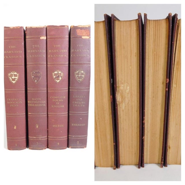 Harvard Classics Book Collection Set of 46 Chairish