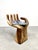 Worn on hands! This unique handcrafted wooden chair in the shape of a hand is a unique item. Inspired by the hand chair by...
