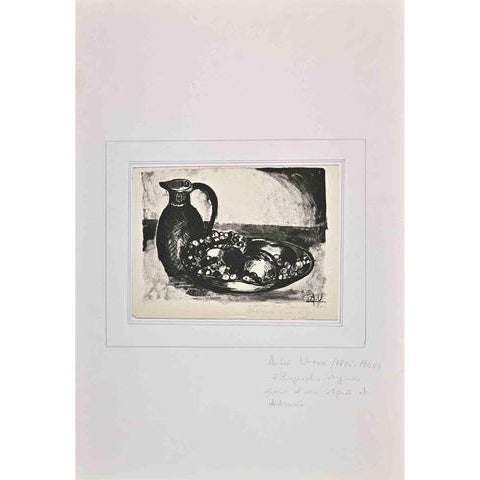 André Utter, Still Life, Lithograph, Early 20th Century For Sale