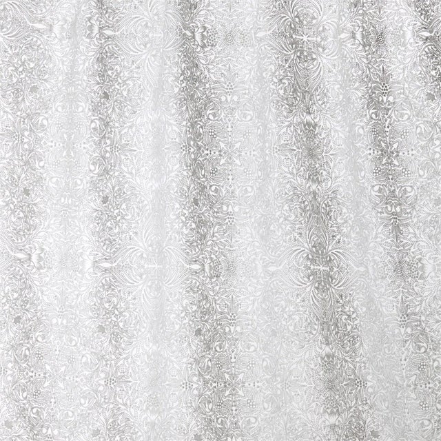 Morris & Co Pure Ceiling Embroidery Fabric in Dove For Sale