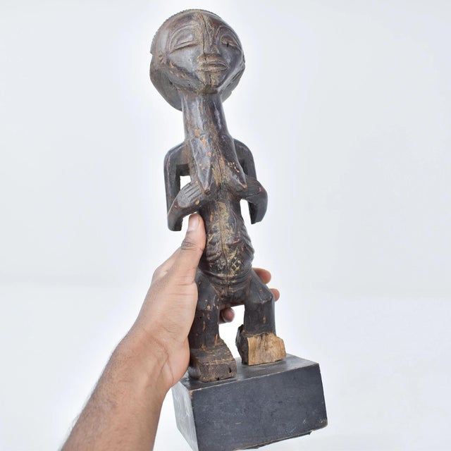 Early 20th Century Luba Female Figurine For Sale - Image 11 of 11