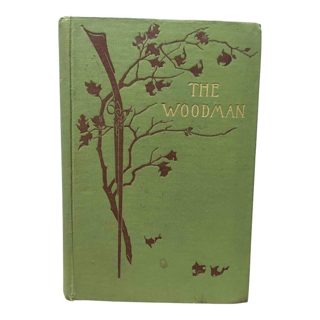 1892 the Woodman Green Hardcover Antique Book De Glouvet French Novel For Sale