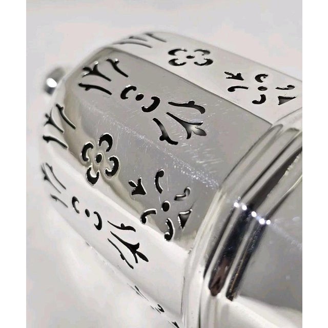 Metal Vintage Sterling Silver Sugar Caster from William Suckling, 1932 For Sale - Image 7 of 15