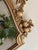 Gold Giltwood Style Beveled Glass Mirror With Pomegranate Fruit Basket Top For Sale - Image 6 of 9