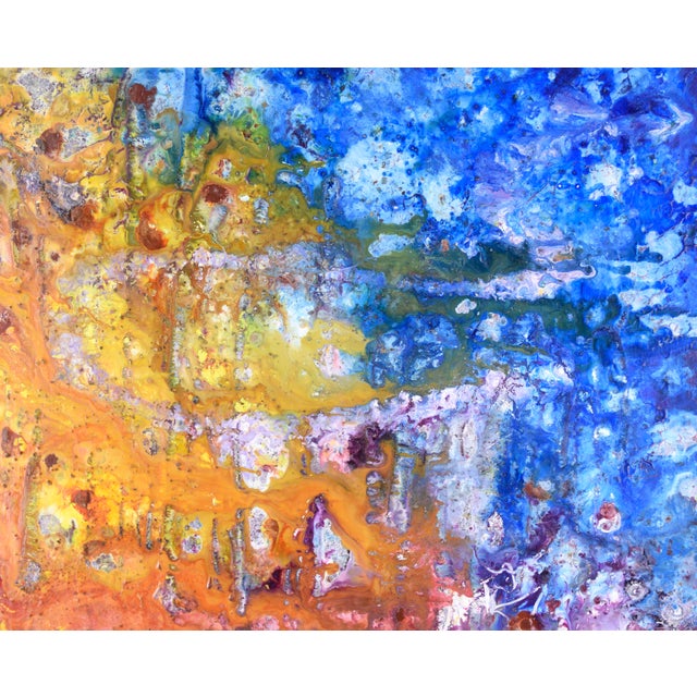 "Magnetic Personality" Abstract Composition in Acrylic on Canvas by Charles David Francis For Sale In Monterey, CA - Image 6 of 9