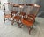 Late 20th Century Set of 6 Frederick Duckloe & Bros. Colonial Reproductions Collection Spindle Back Dining Chairs For Sale - Image 4 of 13