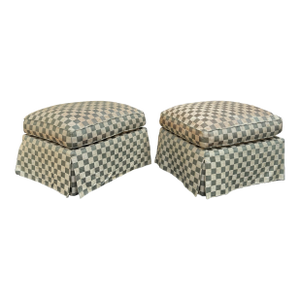 George Smith Run Up Ottomans