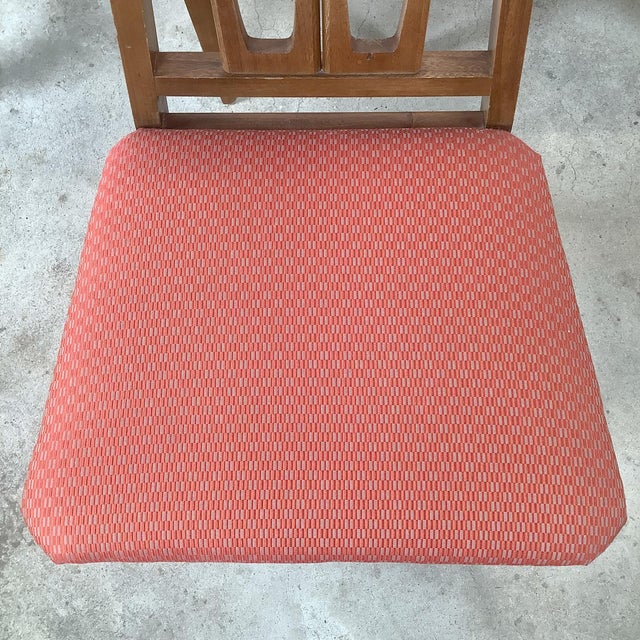 1960s Young Manufacturing Walnut High-Back Dining Chairs – Set of 6 For Sale - Image 18 of 18