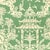 Late 20th Century Vintage Boho Brunschwig & Fils Lhasa Hand Printed Double Roll Wallpaper For Sale - Image 5 of 14