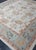 Blue Turkish Oushak Rug 8'6" x 9'9" #20431 For Sale - Image 8 of 8