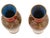A rare and visually arresting pair of Japanese cloisonné enamel vases, circa 1890, likely produced by the Honda School...