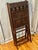 Brown Pair of Early 20th Century American Arts & Crafts Mission Style Solid Oak Folding Chairs, Circa 1915–1925 For Sale - Image 8 of 12