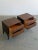 Wood 1960s Minimal Nightstands With Recessed Pull - Pair For Sale - Image 7 of 9