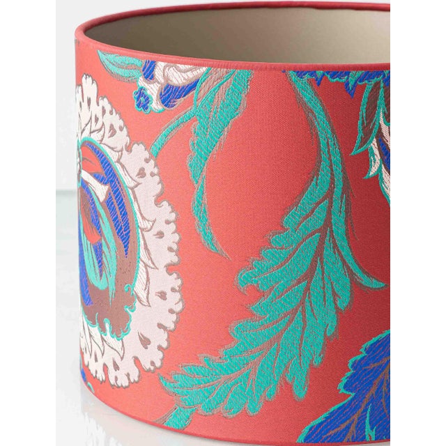 Metal Art Deco Iznik-Style Table Lamp from Boch Frères Keramis, 1920s For Sale - Image 7 of 18