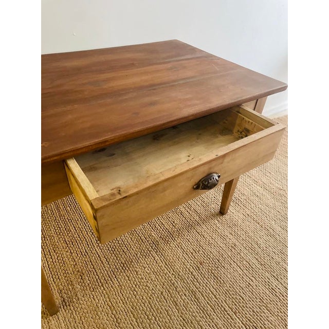 Brown French Dining Table in Oak For Sale - Image 8 of 10