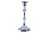 Solitary Candlestick in Plain Silver For Sale - Image 11 of 11