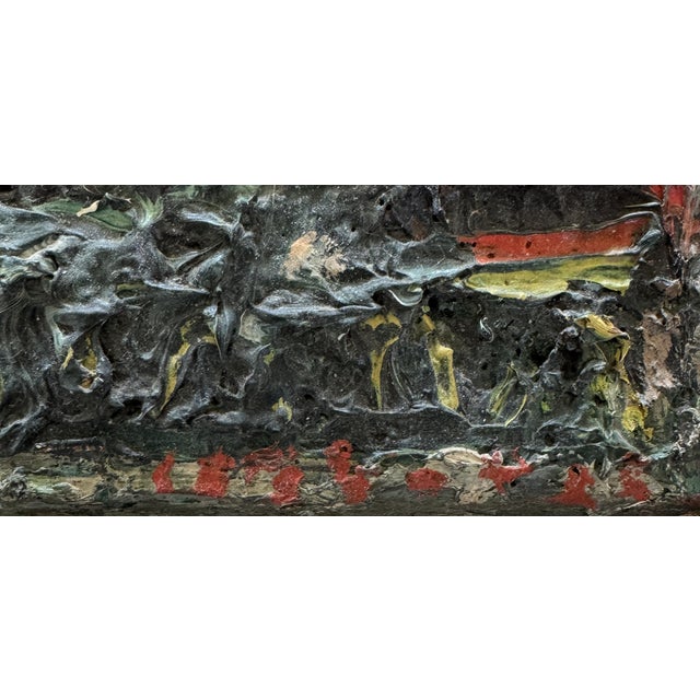 Modern André Cottavoz, Canal in Venice, 1983, Oil on Panel For Sale - Image 3 of 6