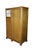 Mission Antique American Empire Style Quartersawn Oak Chifferobe Wardrobe Dresser Closet For Sale - Image 3 of 18