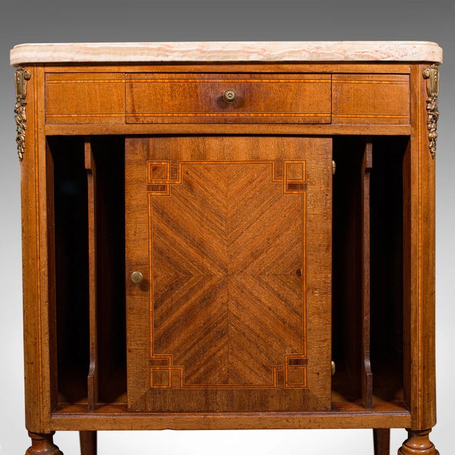 1900's Antique Bedside Cabinet For Sale - Image 10 of 11