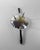 1950s Sterling Silver and Ebony Burner (Chofeta) For Sale - Image 5 of 6