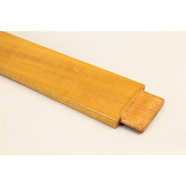 Fine Walnut Wood & Green Granite Custom Handcrafted Display Easel Picture Stand For Sale - Image 14 of 15