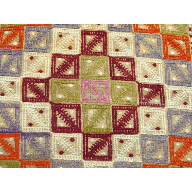 1960s Vintage Tribal Kilim Runner - 33" X 96" For Sale - Image 9 of 12