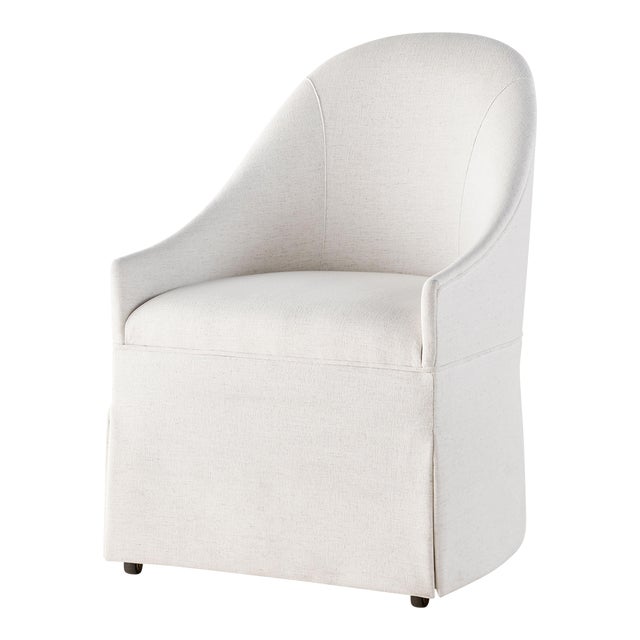 Classic Skirted Dining Chair For Sale